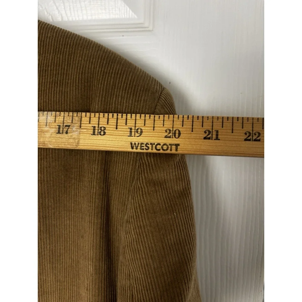 Joseph‎ & Feiss Mens 44R Tan Camel Corduroy Sport Coat 2 Button Jacket Blazer